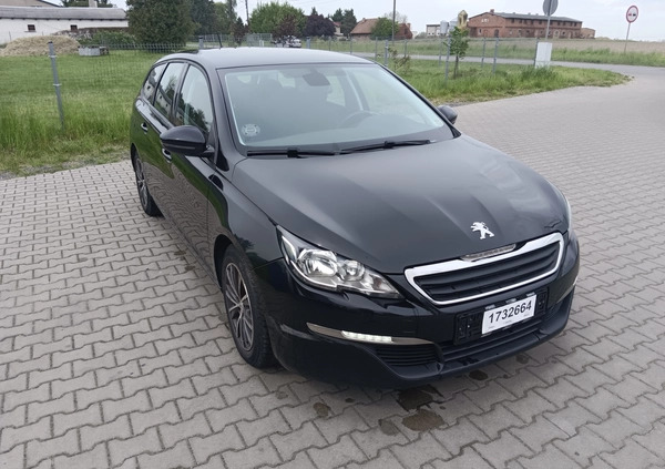 Peugeot 308 cena 25500 przebieg: 212000, rok produkcji 2014 z Szamotuły małe 379